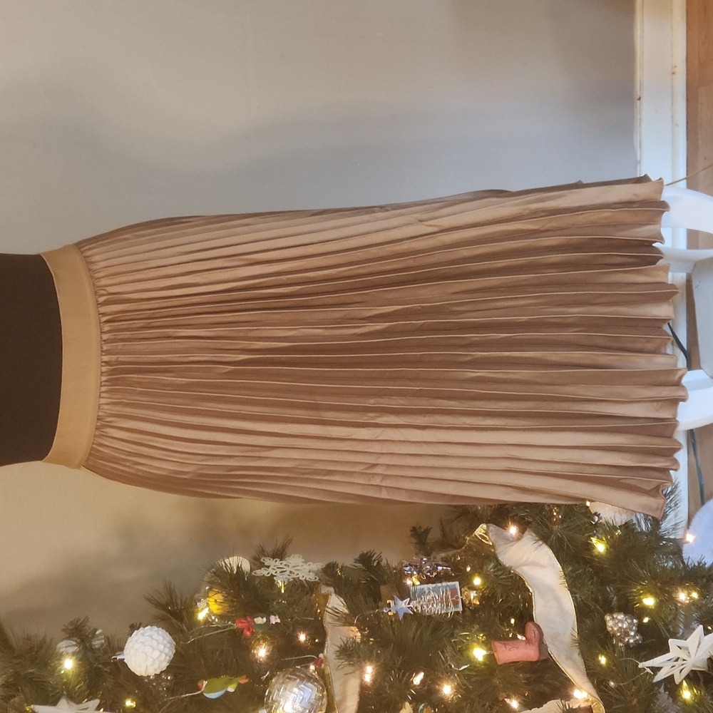 NWT H&M, gold skirt
